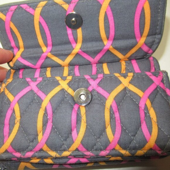 Vera Bradley Wristlet Wallet Jazzy Swirls EUC - Picture 2 of 4